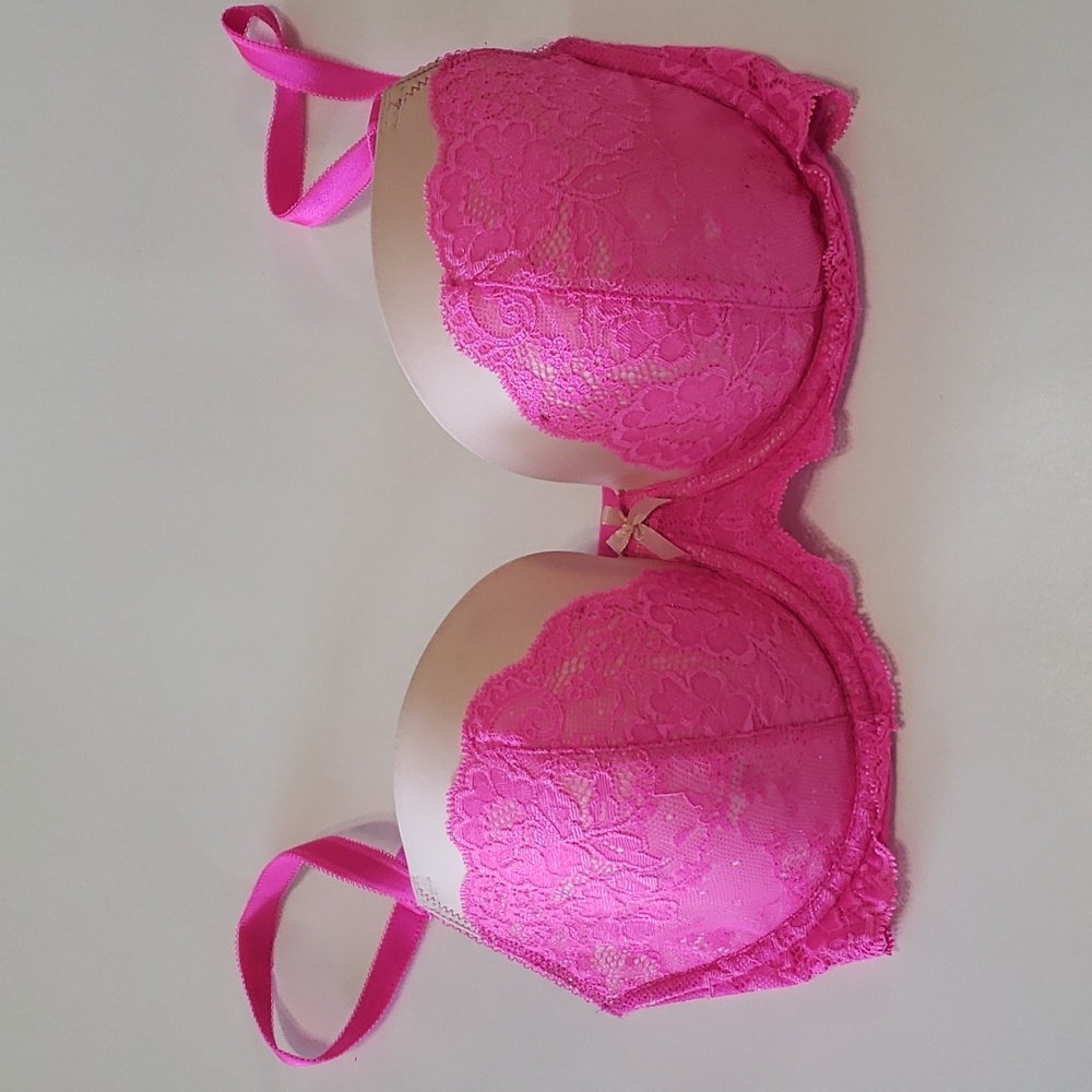 Victoria's Secret Dream Angels Demi size 32DDD Pink EUC